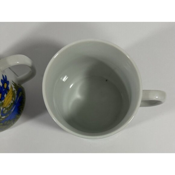 SI Japan Coffee Cup Mugs Tiger Lion Water Buffalo Animals Vintage Retro Drink - Picture 9 of 11